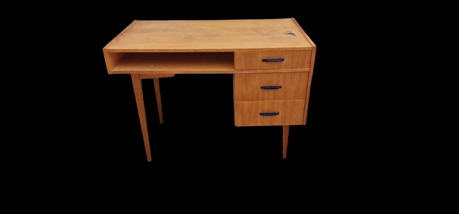 Vintage geometric desk