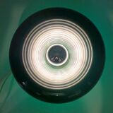 Lampe verte en verre de Murano, space age, 1970