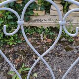 Wrought iron garden furniture