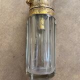 Old piston vaporizer crystal perfume atomizer baccarat late nineteenth century