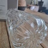 Danish design crystal vase – Alexander Kirkeby – handmade