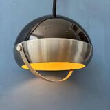 Mid-century Lakro space age dome pendant lamp