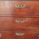Louis XVI chest of drawers in walnut 18th