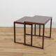 Mid-Century Rosewood Nesting Tables, 1960s, Sweden, Set of 2