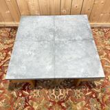 Table basse en frêne et zinc "The Conran Shop Paris"