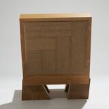 Natural rope block chair