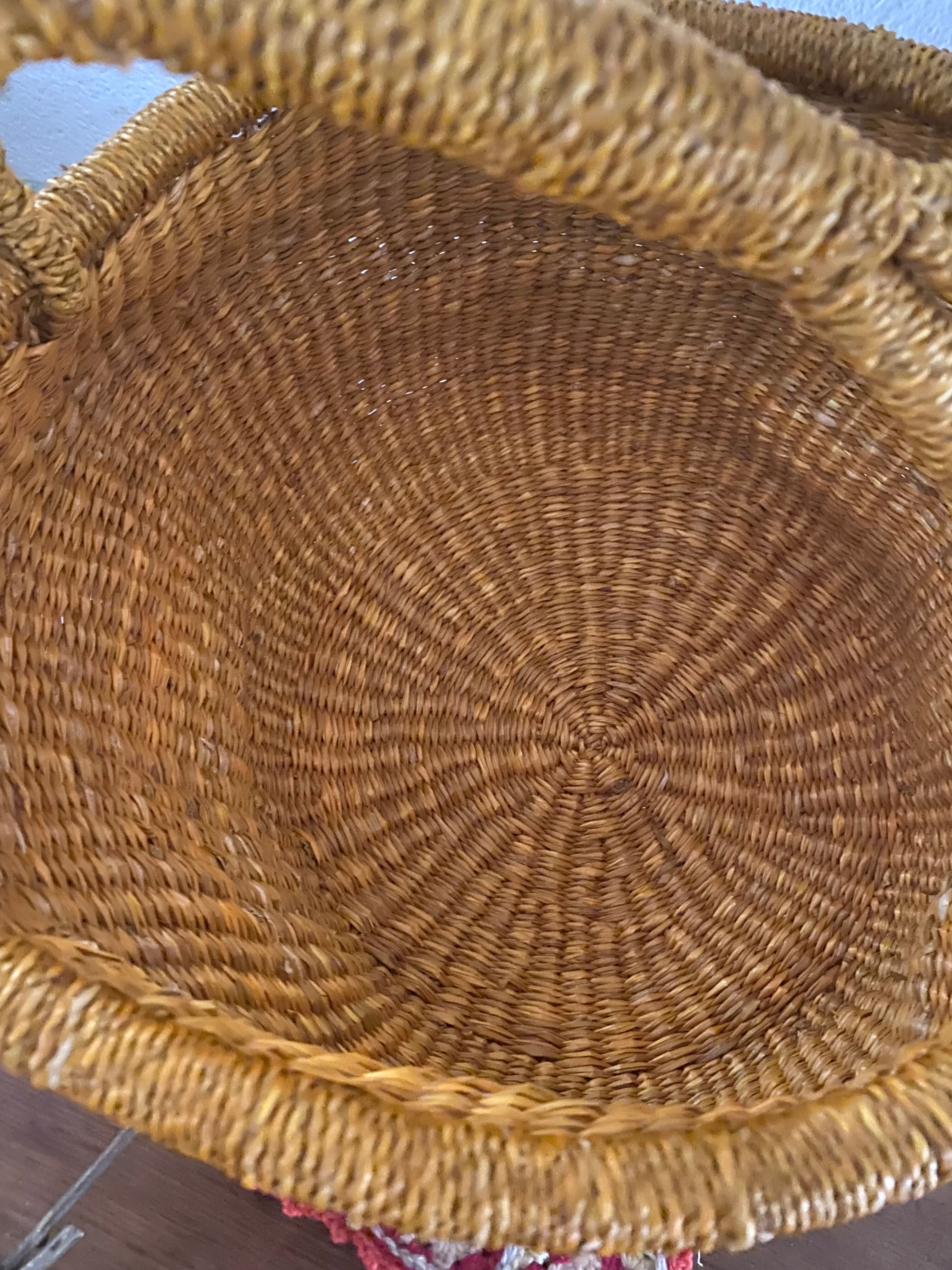 Traditional African basket.