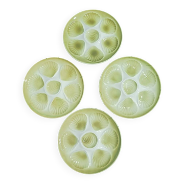 Seafood earthenware plates