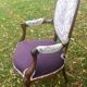 medallion armchair