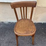 Mismatched bistro chairs