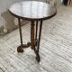 19th century oak pedestal console