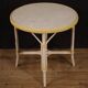 Table basse de jardin en osier, années 80