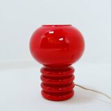 Opaline glass table lamp by Herwig & Frank Sterckx for De Rupel