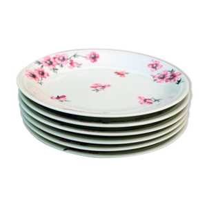 Série de 6 assiettes - limoges