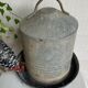 Zinc bird drinker