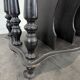 Napoleon III music partition cabinet in blackened wood