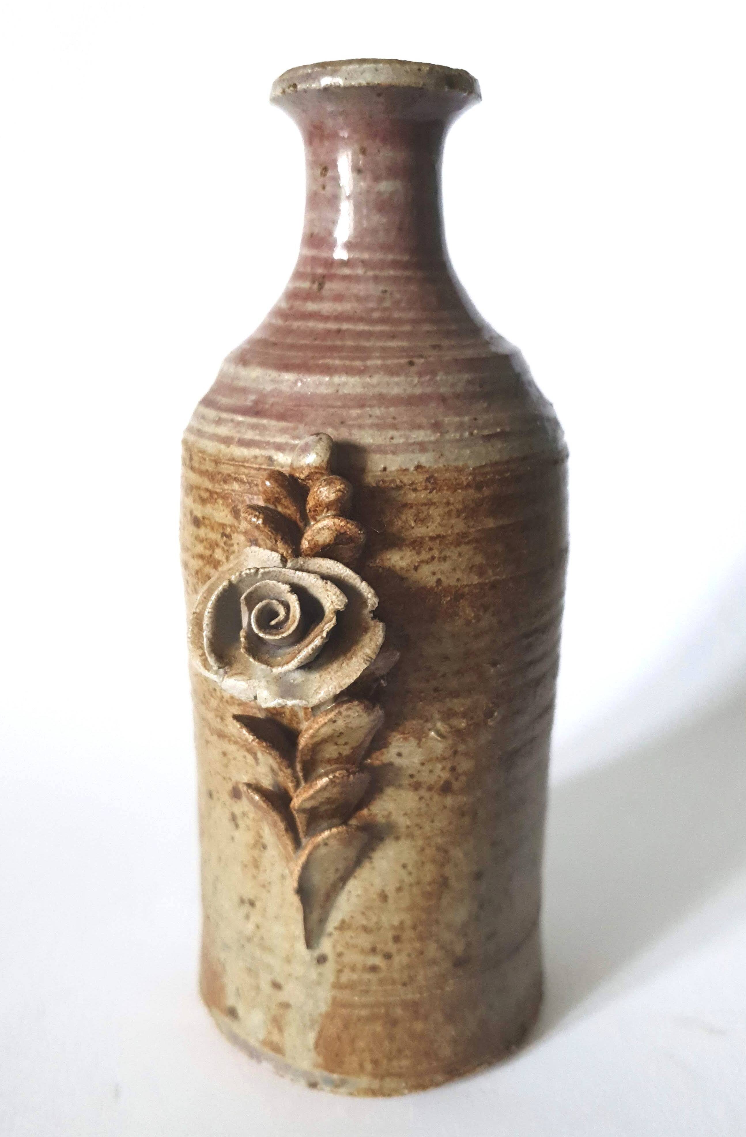 La Borne sandstone soliflore vase