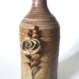 Vase soliflore en grès La Borne