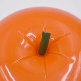 Vintage ice bucket in the shape of an orange apple