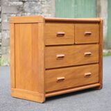 Vintage chest of drawers, pine assembly chest of drawers, Gautier chest of drawers, storage furniture, wooden furniture