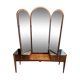 Venetian hairdresser with triptych mirror