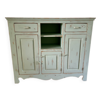 Patinated buffet