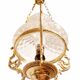 Neo-Louis XV style chandelier - Brass and blown glass