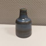 Small Danish ceramic vase in bluish colours/shades