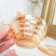 Gondolo coffee service in iridescent glass