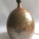 Salt-glazed stoneware lamp base from the workshop "Les Cyclades"
