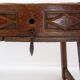 18th century Spanish solid oak console