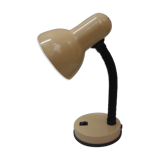 1970 yellow metal desk lamp