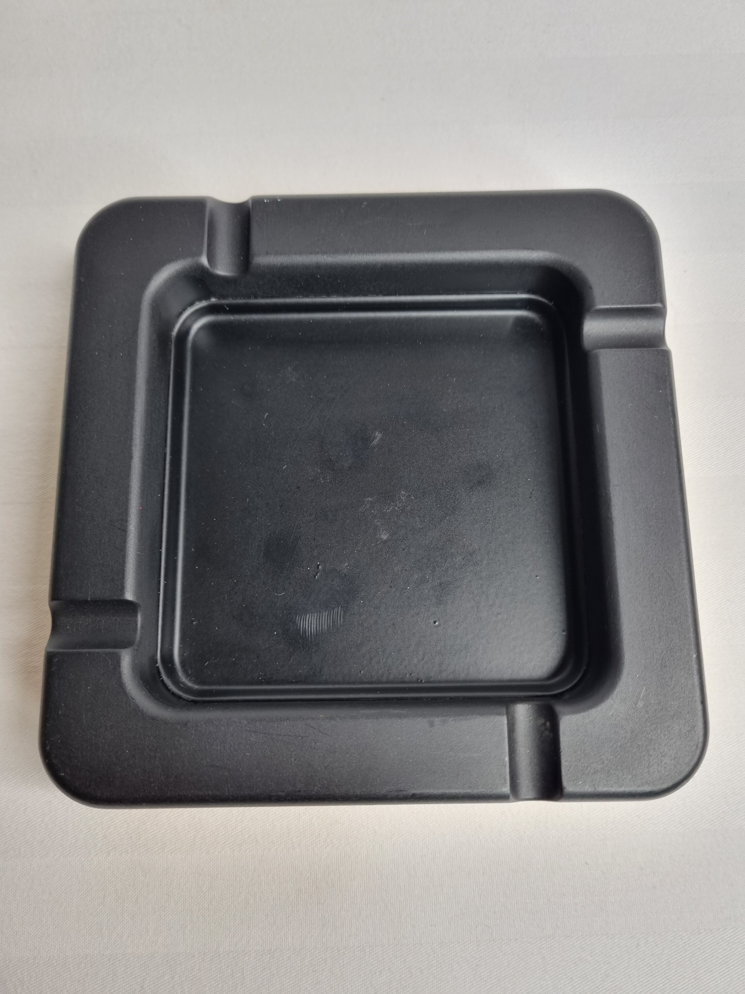 Empty pocket ashtray Rexite, studio Erre, two-color, 70s