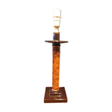 Brown ceramic lamp base