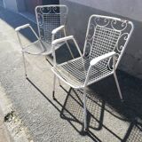 Pair of garden chairs