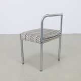 6x Dining Chair in Chrome model SE03 by Martin Visser for Spectrum, 1970s