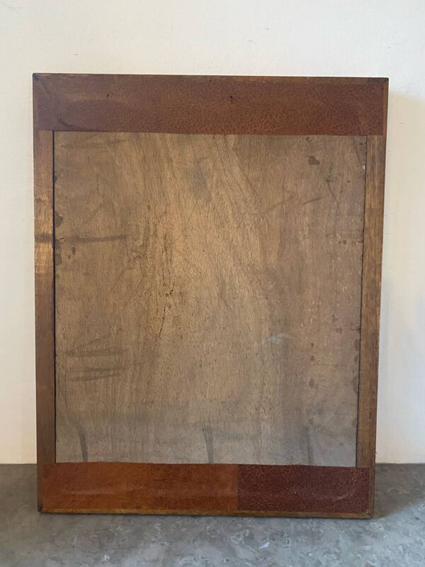 Vue de village signé Cousin de 1945