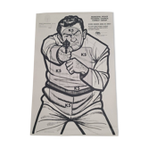 Old usa police target 60s poster streetart