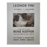 Leonor Fini Affiche Exposition 1966