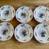 Set of 6 Sarreguemines Agreste plates
