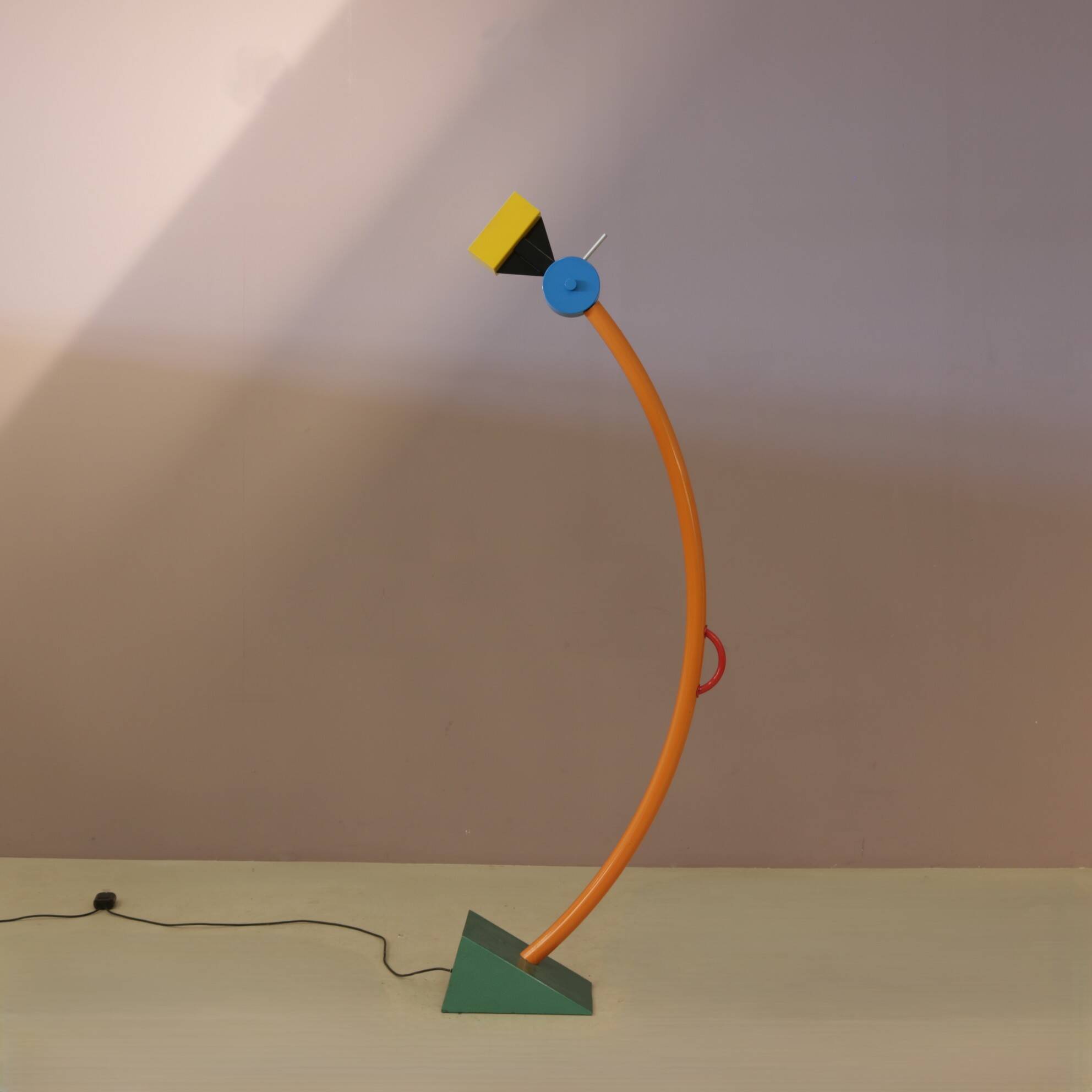 1980s Tree tops floor lamp by Ettore Sottsass for Memphis Milano Italy