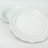 2 white porcelain dishes, Bavaria Schuman Arzberg, Germany