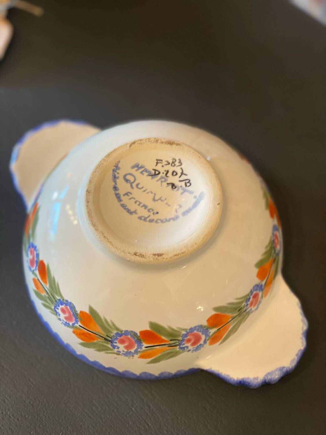 Breton Henriot Quimper bowl