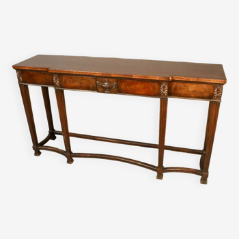 Console Anglaise En Acajou époque Victorienne