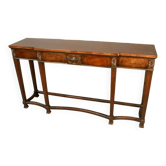 English Mahogany Console Victorian Period
