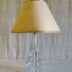 Table lamp base in crystal J.B. France - mid 20th century