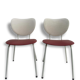 Lot of 2 vintage chairs