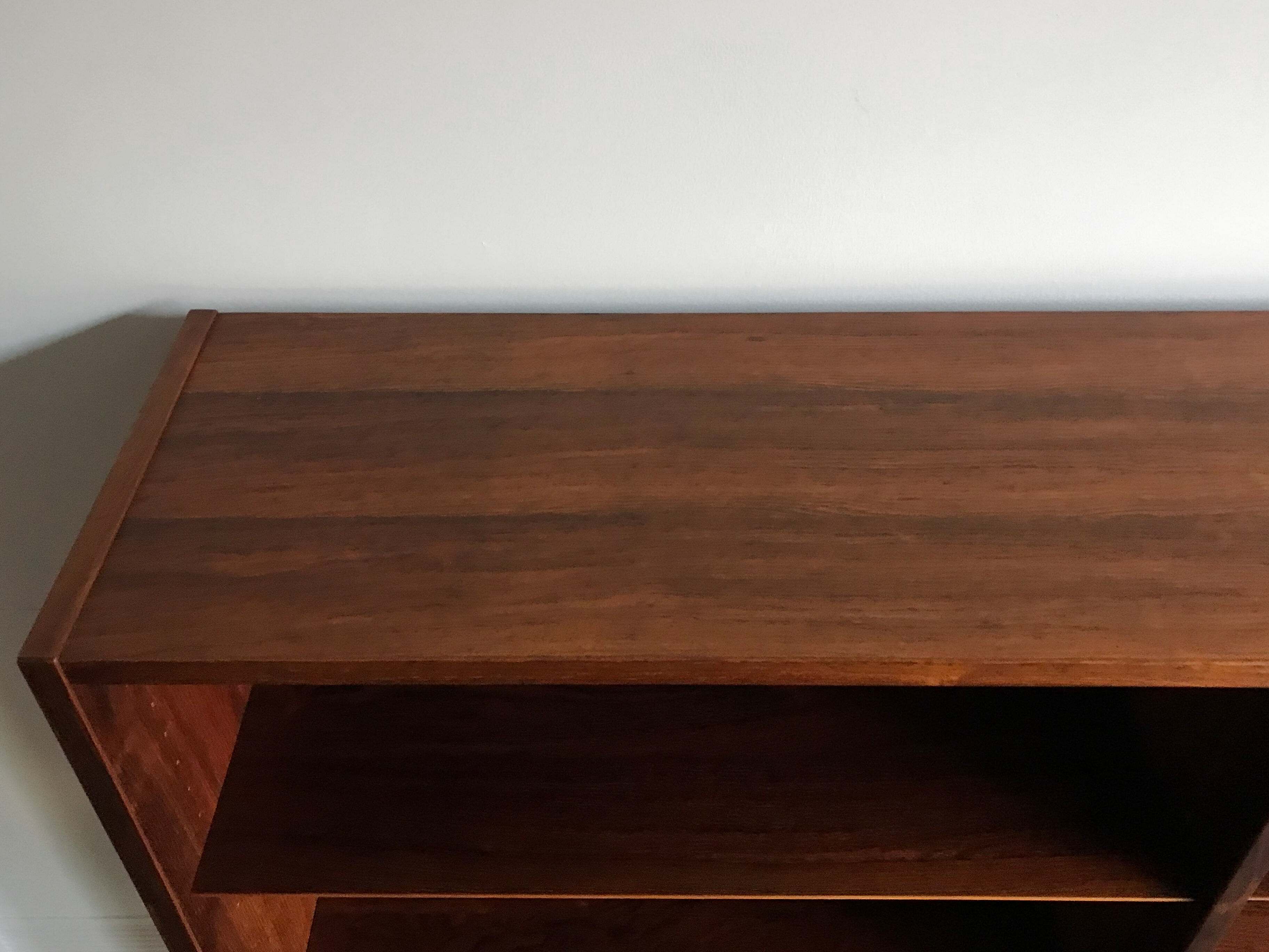 Poul Hundevad scandinavian rosewood bookcase, 1960s