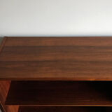 Poul Hundevad scandinavian rosewood bookcase, 1960s