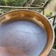 Deep plates made of organic, wild, earthy marsh clay.